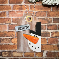 Snowman Gift Tag/Ornament