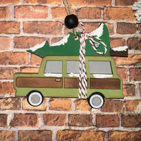 Family Christmas Truck